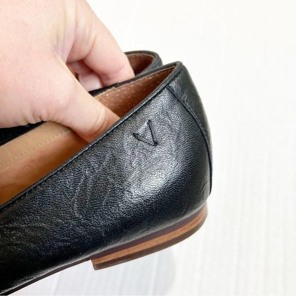 🌷SALE Vionic Willa II Loafer Black Leather Size 7 Missing Inner Sole - Picture 2 of 9